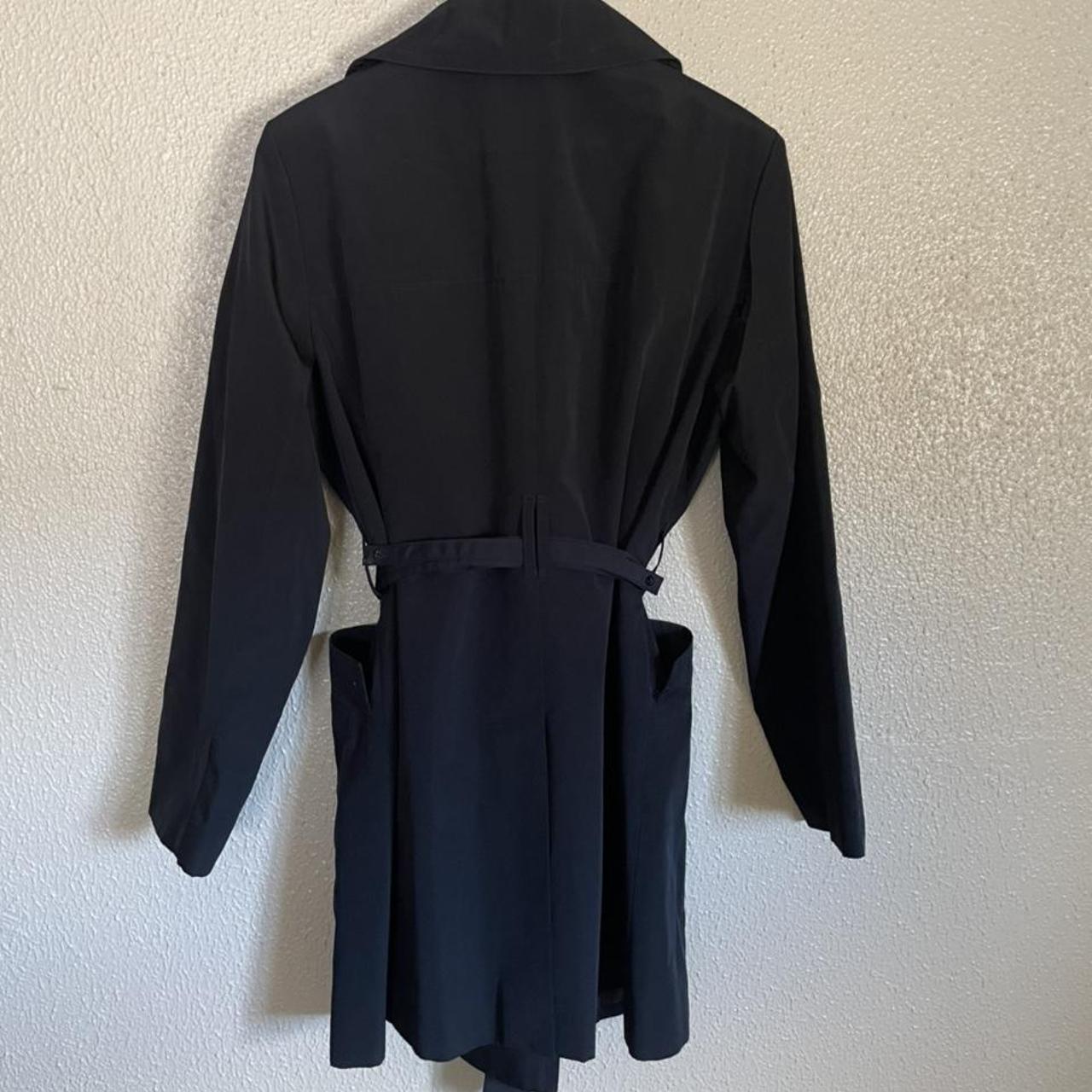 London Fog Women's Black Coat | Depop