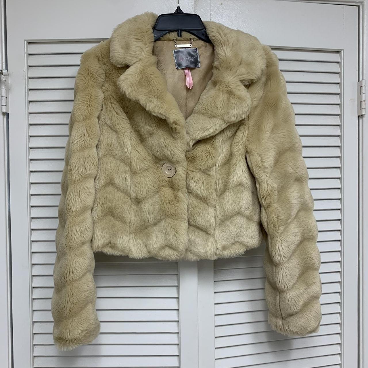 Lipsy fur clearance jacket