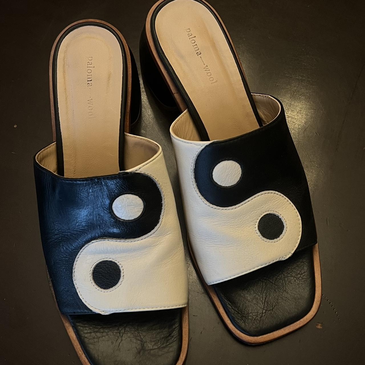 palomawool パロマウール 陰陽サンダル yinyang 36 PALOMA WOOL BALANCE SANDAL - Yin-Yang | Garmentory