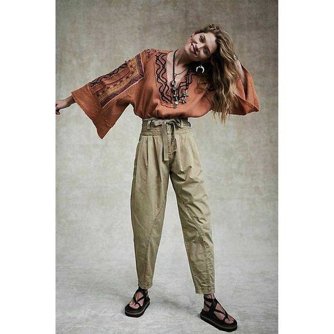 Free People Isadora Cinch Pants Designed in a | Depop