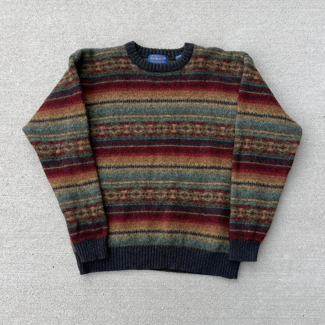 Vintage Pendleton Wool Sweater Beautiful Depop