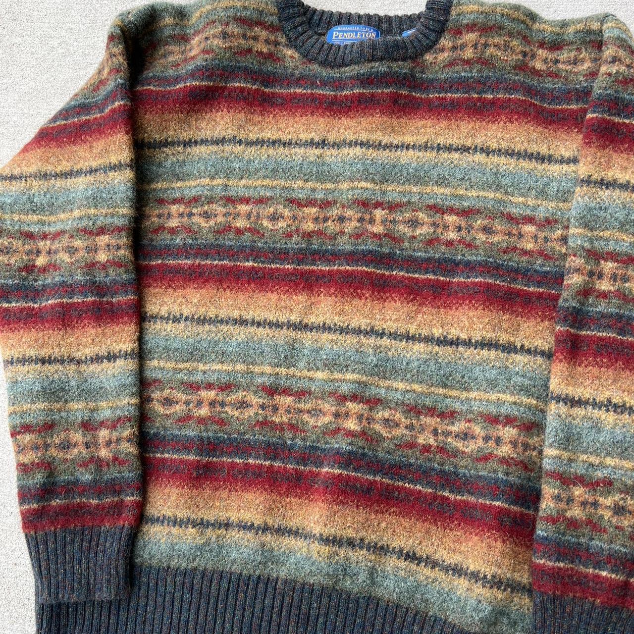 Vintage Pendleton Wool Sweater Beautiful Depop