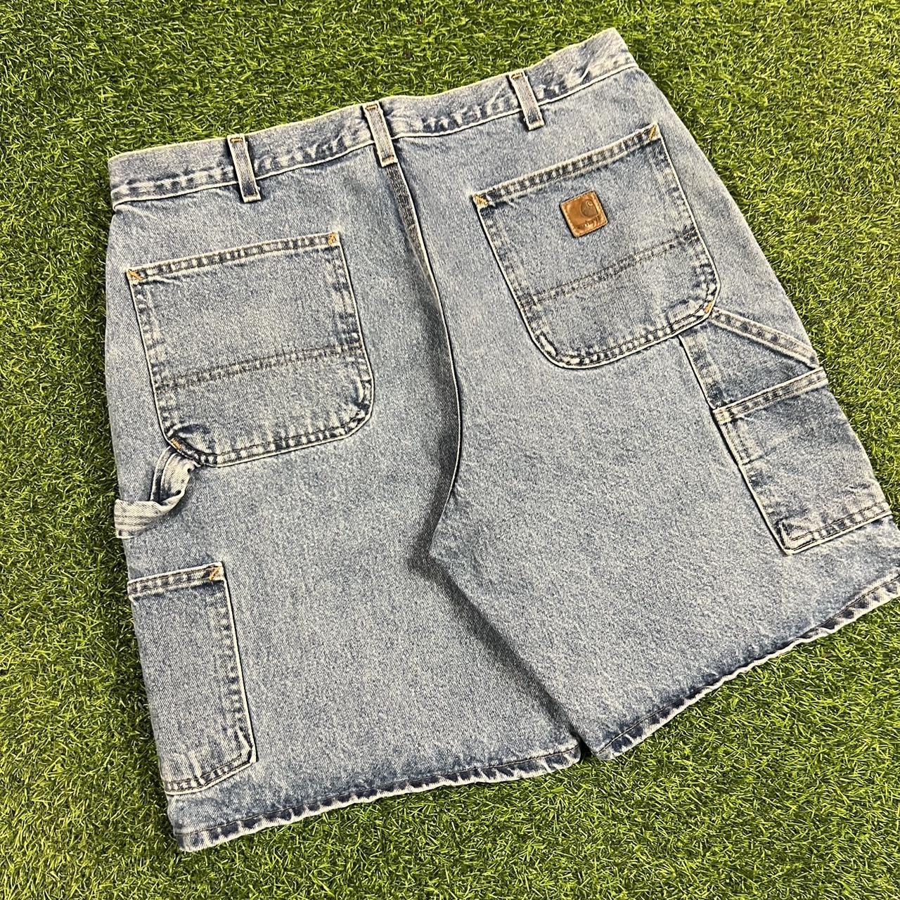 Carhartt Men's Blue Shorts | Depop