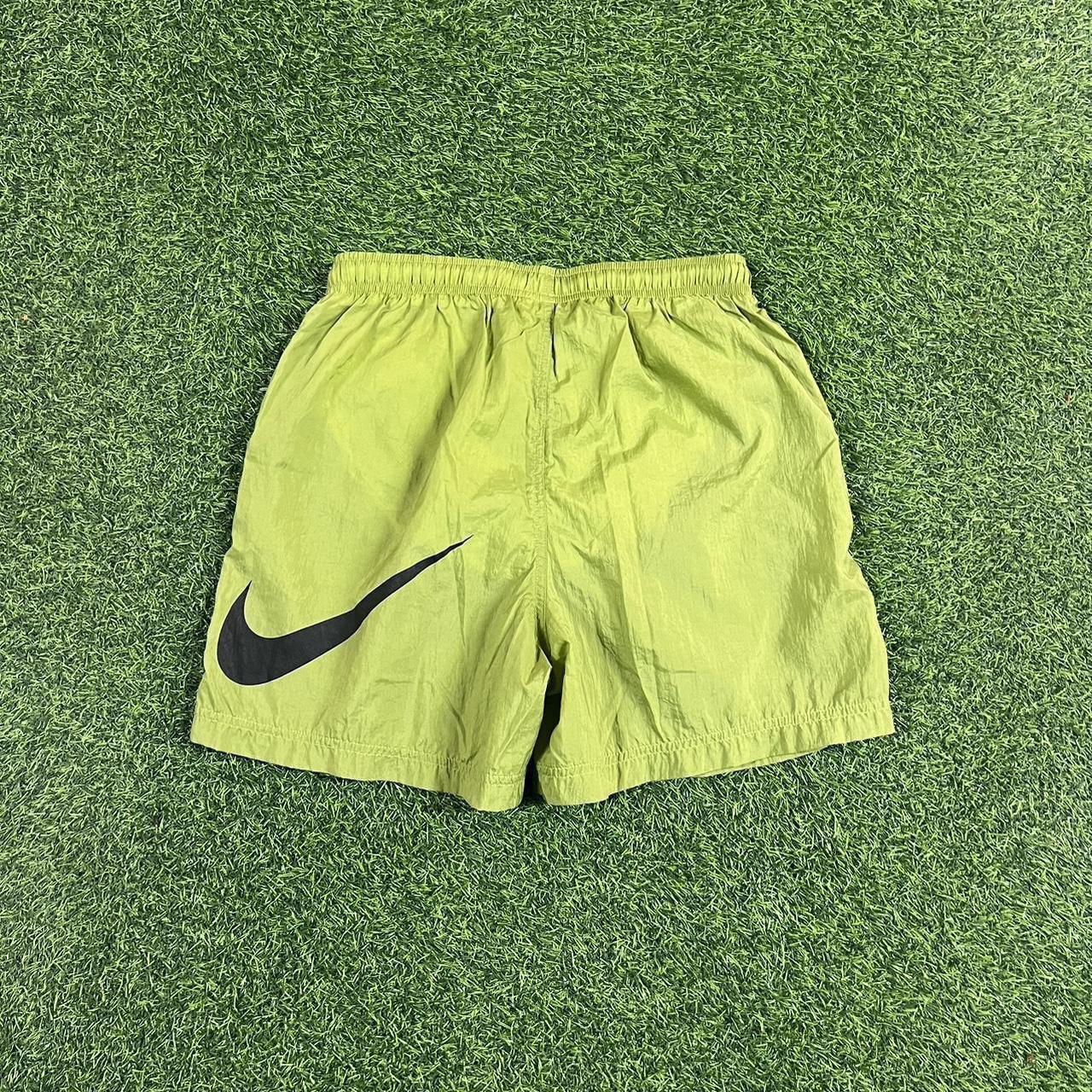 Lime green and cheap black nike shorts