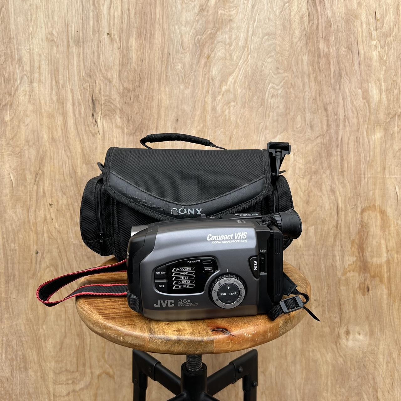 Vintage JVC video camera Hand held video tape... Depop