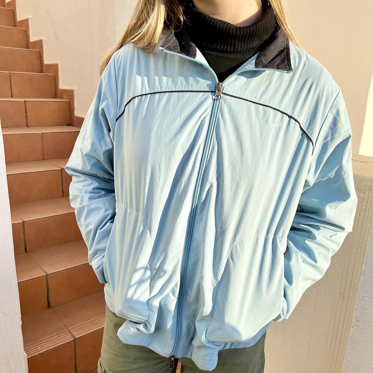 nike baby blue windbreaker