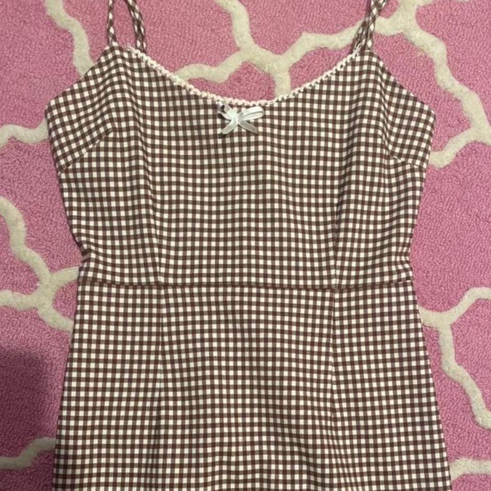 Urban outfitters tahoe hot sale gingham dress