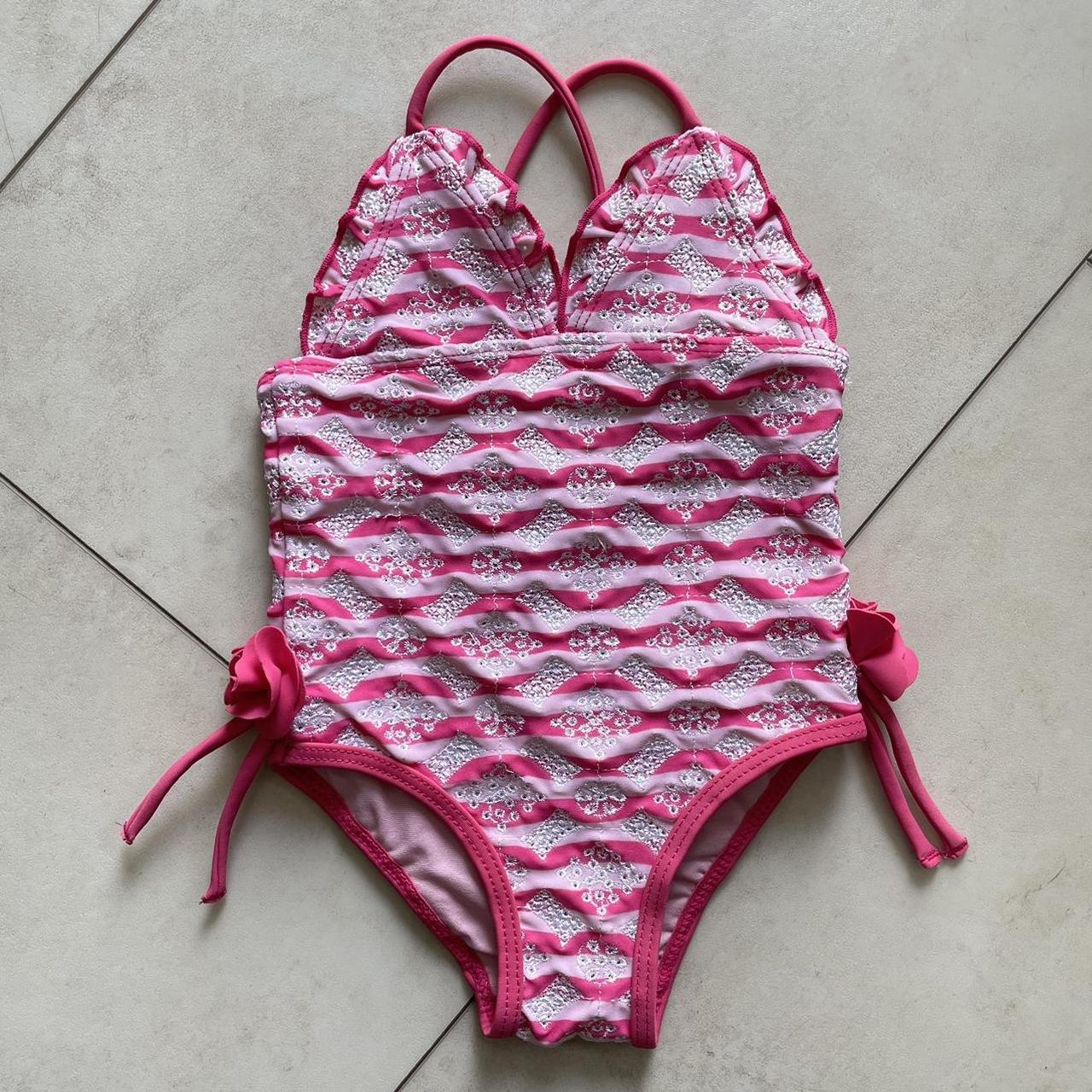 Juicy Couture Pink Swimsuit-one-piece | Depop