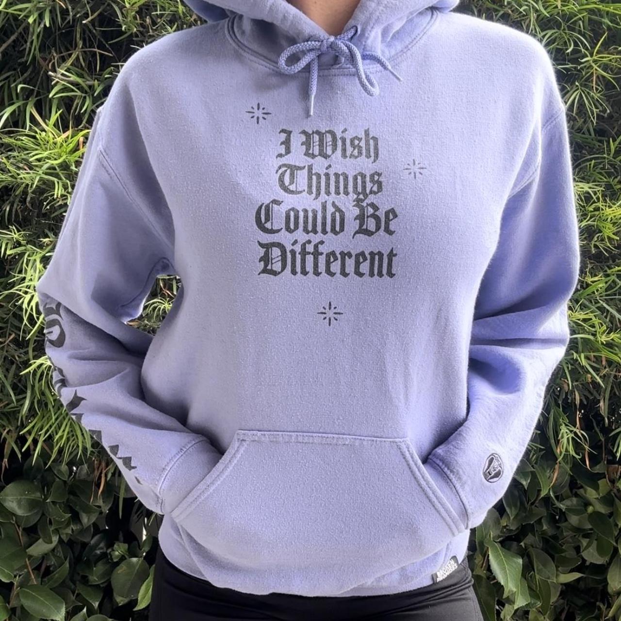 I wish things shop could be different hoodie