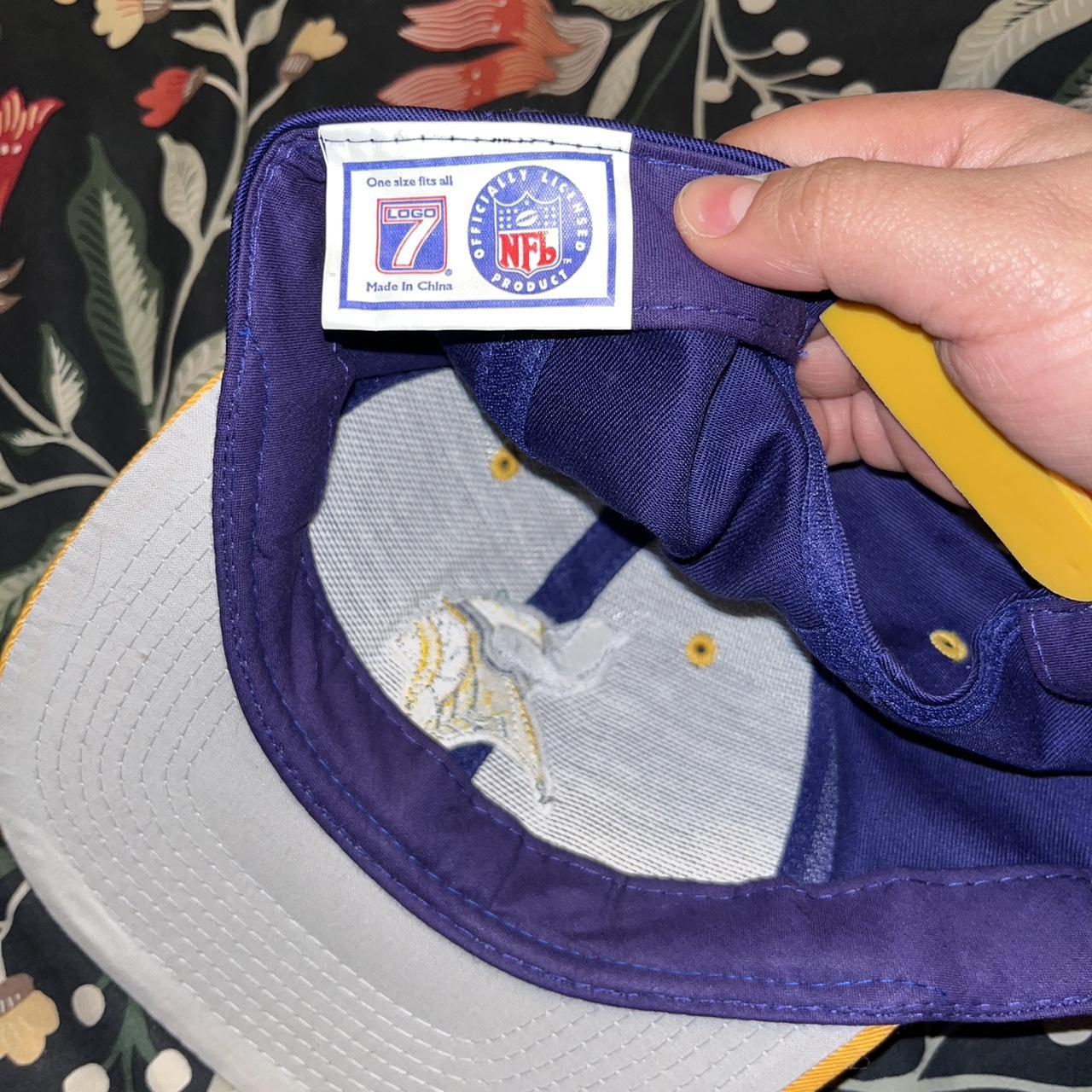 Vintage Logo 7 Minnesota Vikings Hat! Condition: - Depop