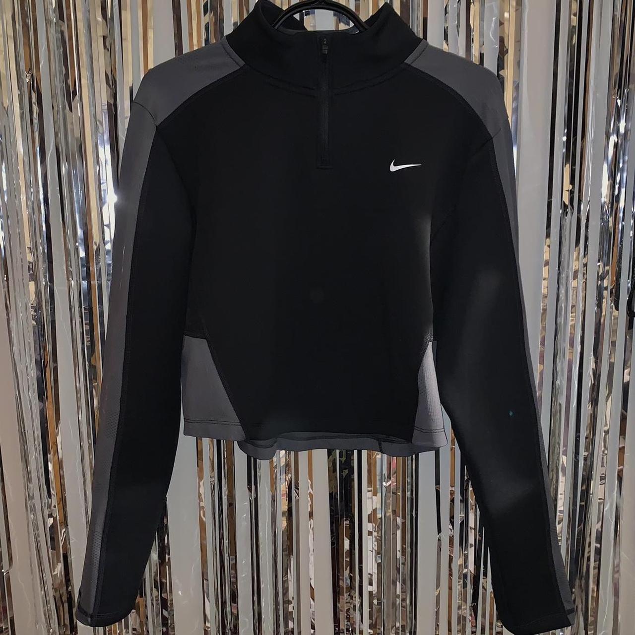 nike pro crop jacket