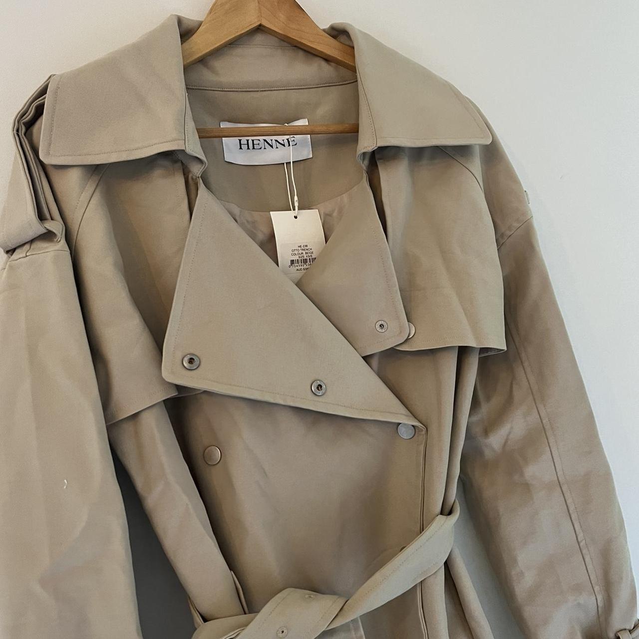 Henne Otto Trench from Australian designer brand,... - Depop