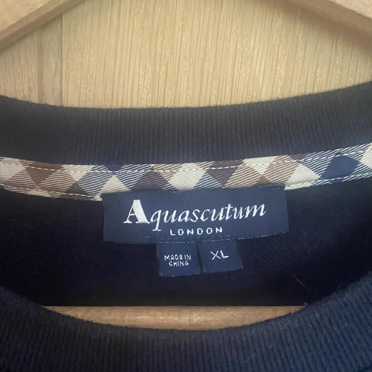 Aquascutum jumper. Size XL but fits more like an L - Depop