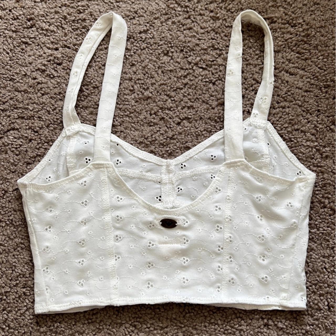 Roxy Women's White Vest (2)