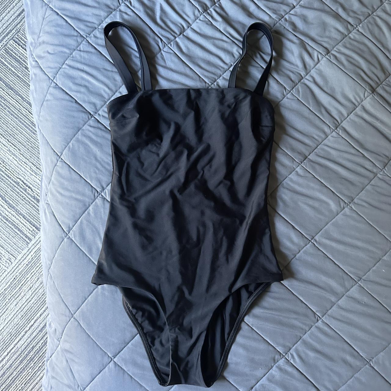 Matteau Maillot one piece in black. Size 3... - Depop