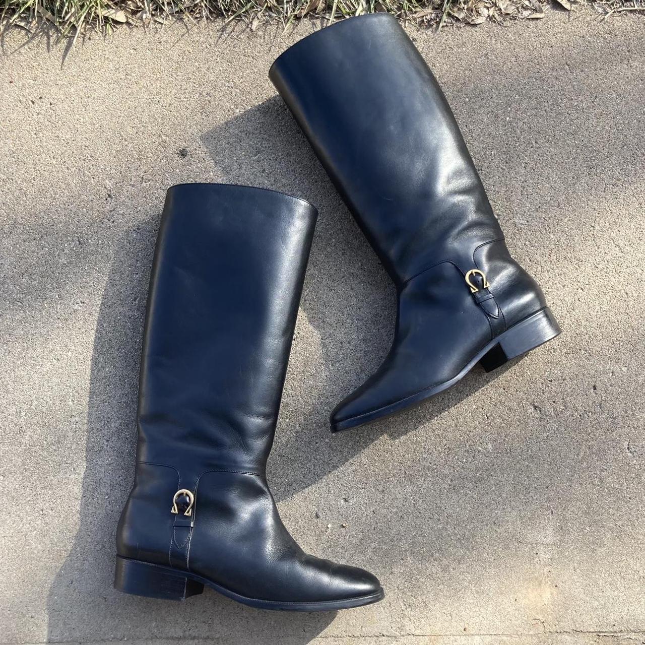 Free People Women's Black Boots | Depop