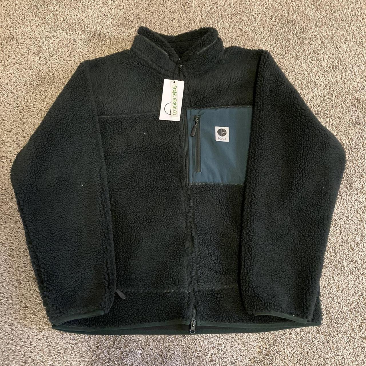 Polar Skate Co. Fleece Jacket new with tags size... - Depop