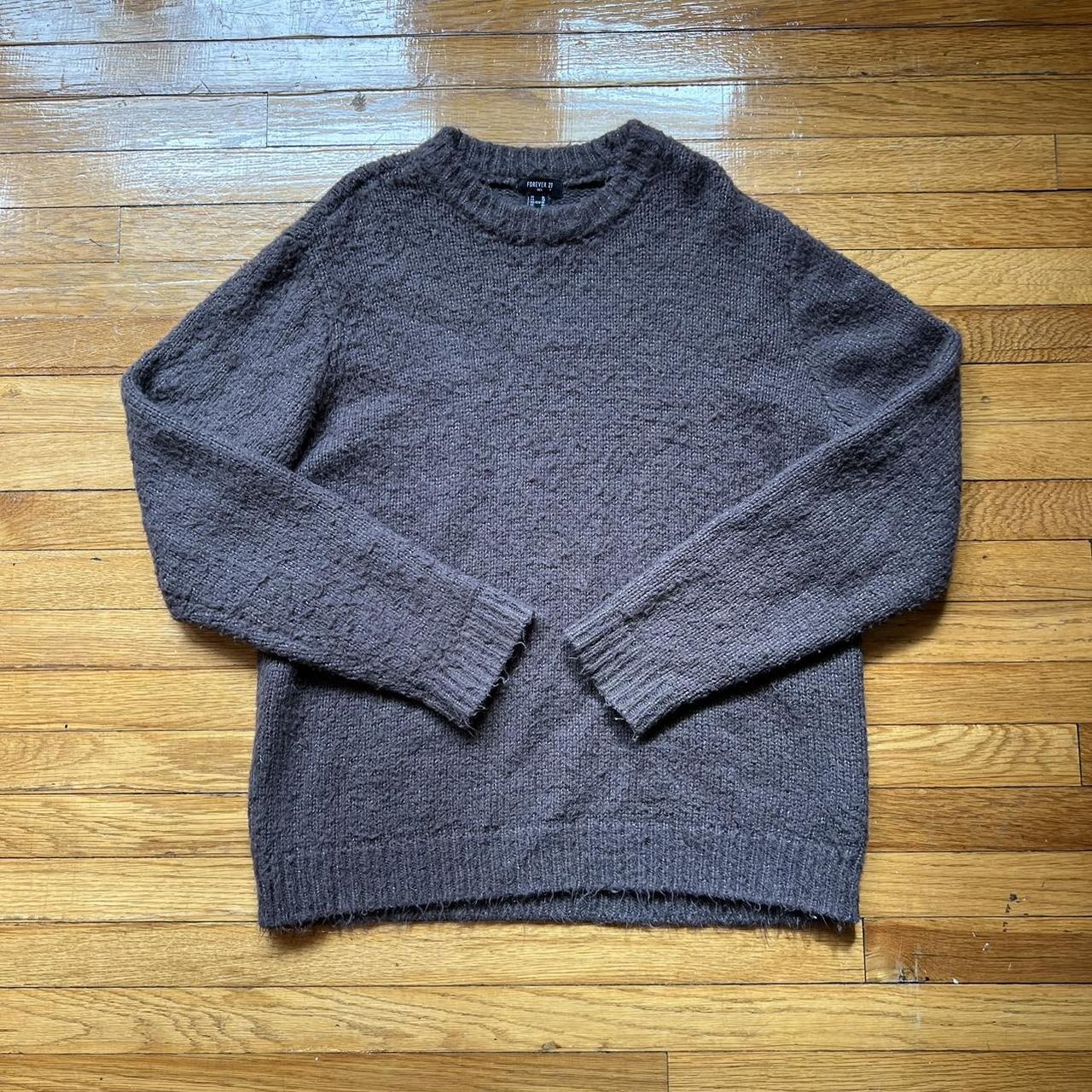 Forever 21 Men's Brown Jumper | Depop