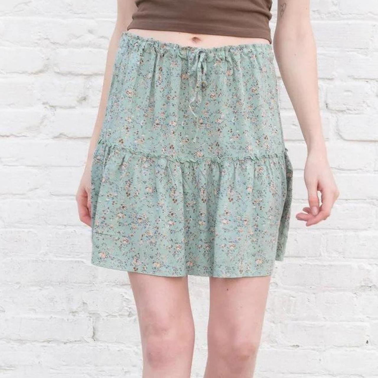 Brandy Melville John Galt mint green low rise Kenzo... Depop