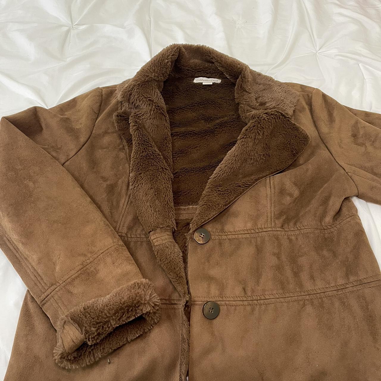 Coldwater Creek Women S Brown Jacket Depop