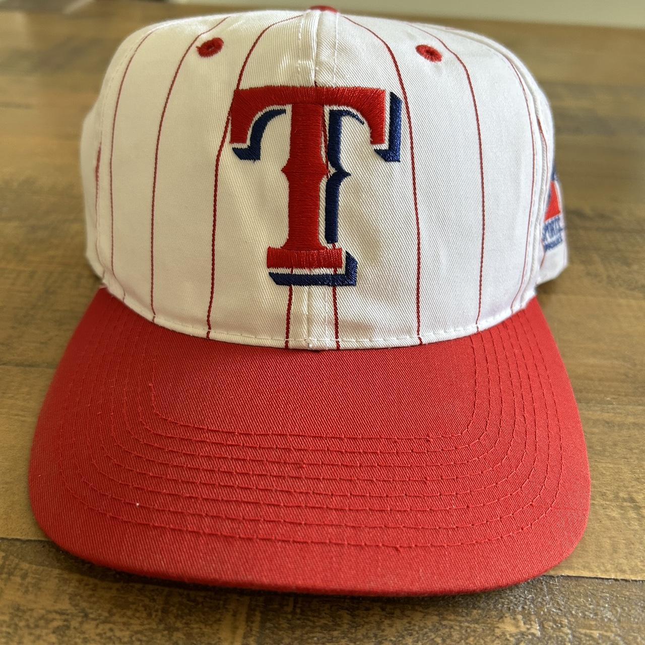 Vintage 90s Texas Rangers MLB Snapback Hat Baseball Cap