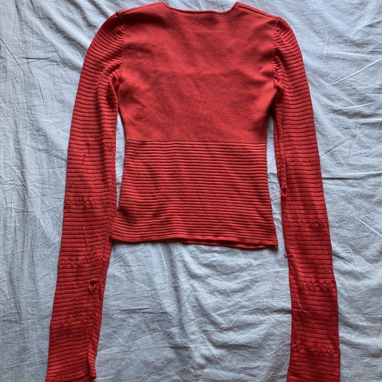 Loose Threads Women's Red Blouse (3)