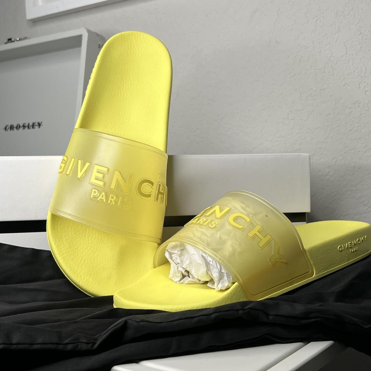 Givenchy yellow online slides