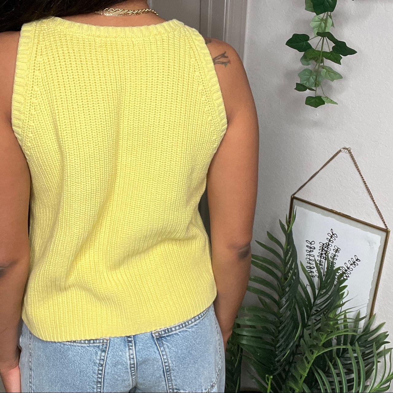 Women's Yellow Vest Depop