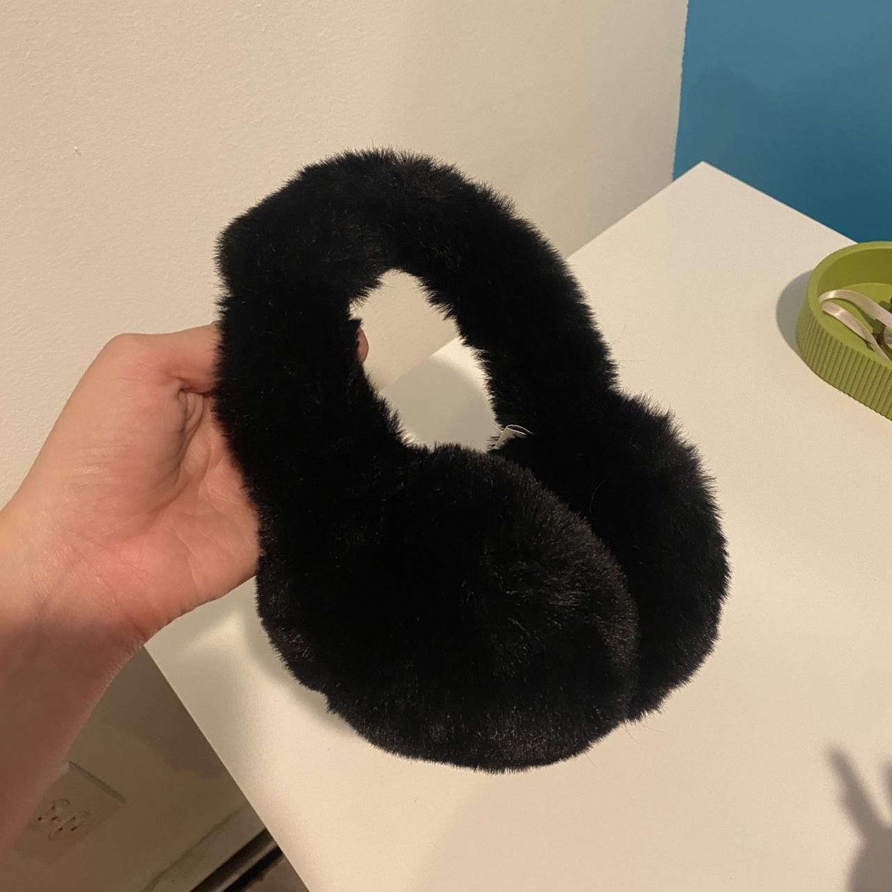 black earmuffs these do extend a bit and are a... Depop