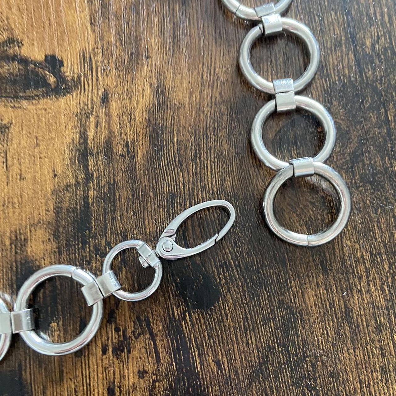 chain belt silver