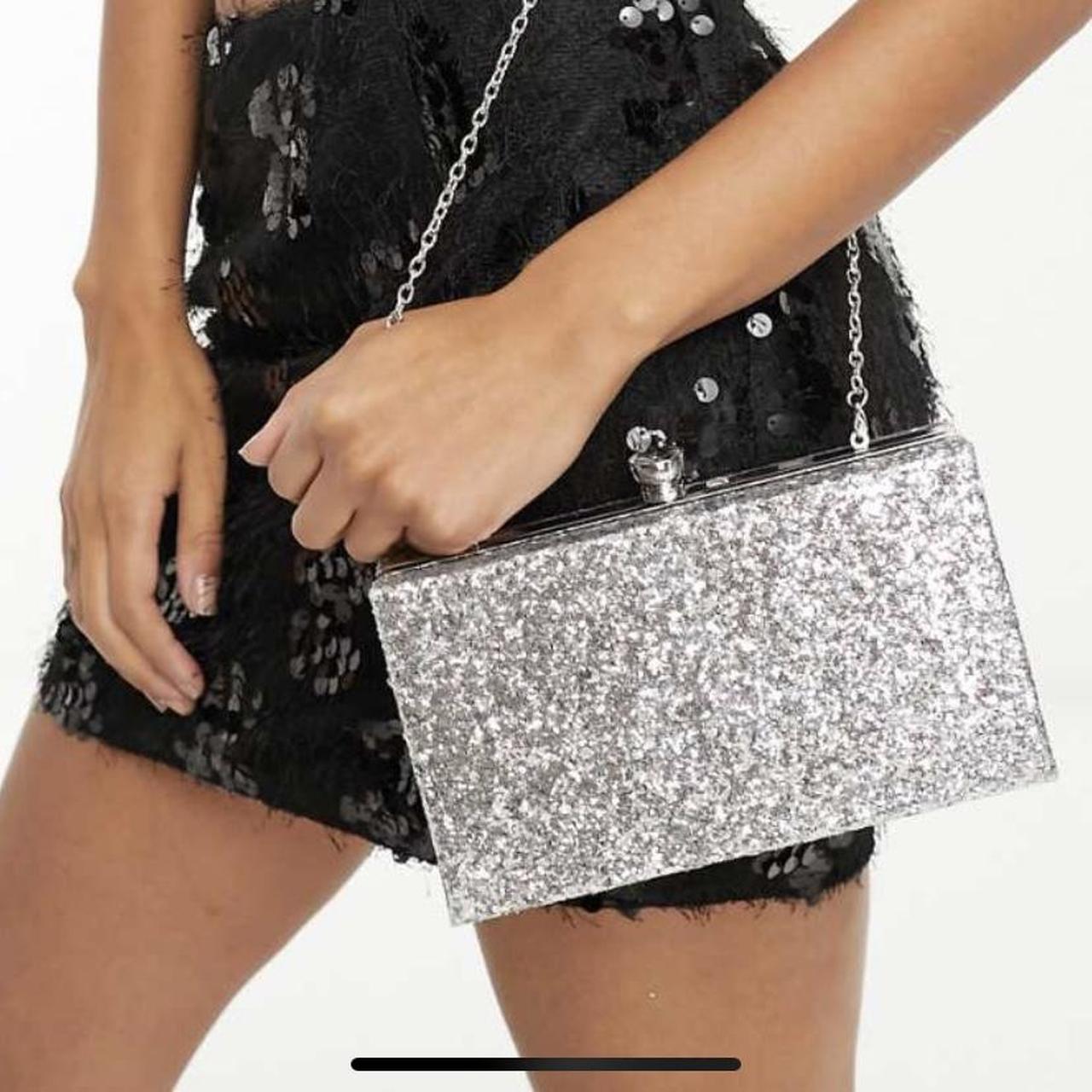 Sequin Silver Bag Asos True Decadence True Decadence Sequin