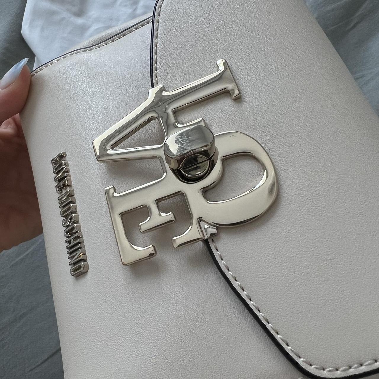 love moschino cream mini crossbody bag Depop