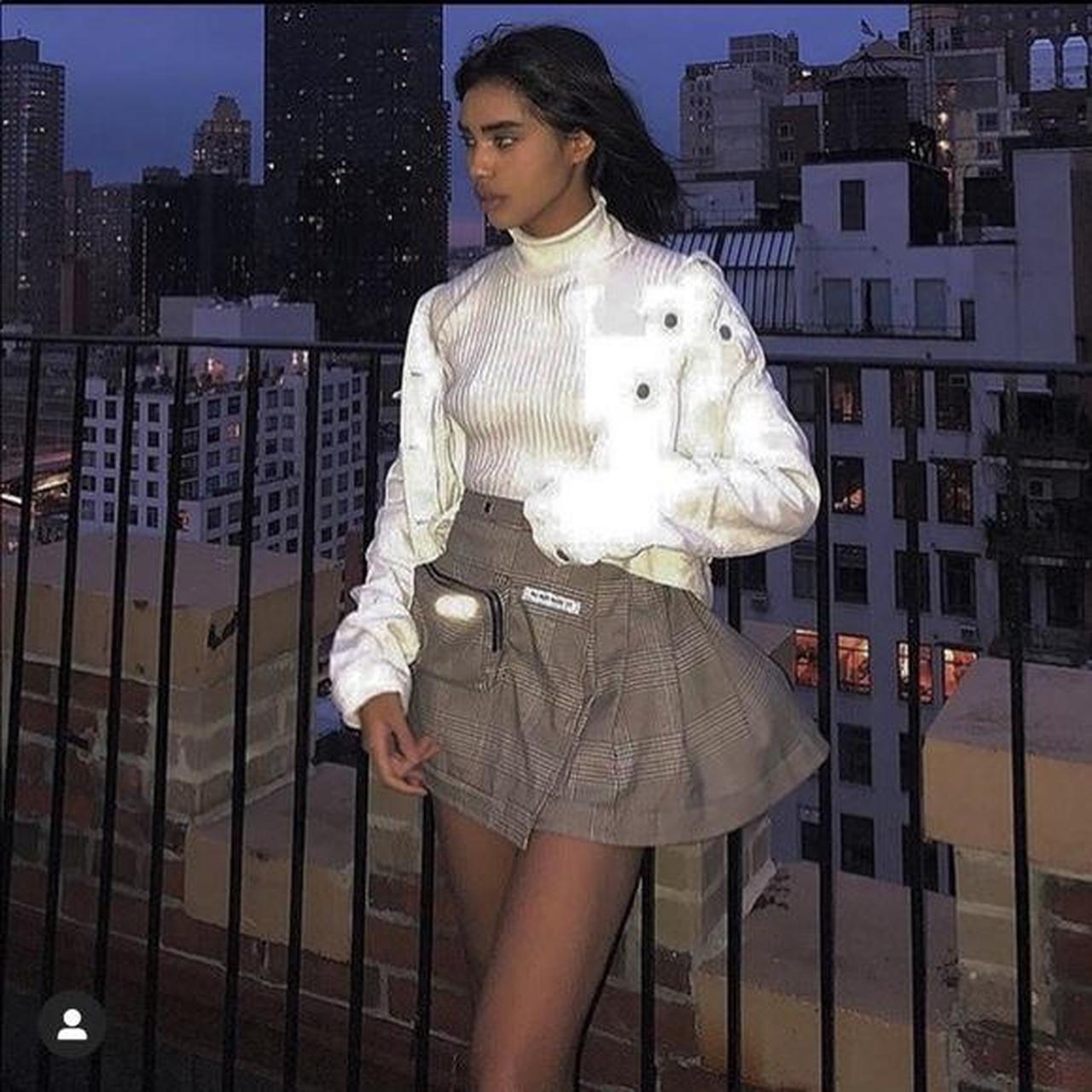 MMMI MY MUM MADE IT plaid pencil case pleat