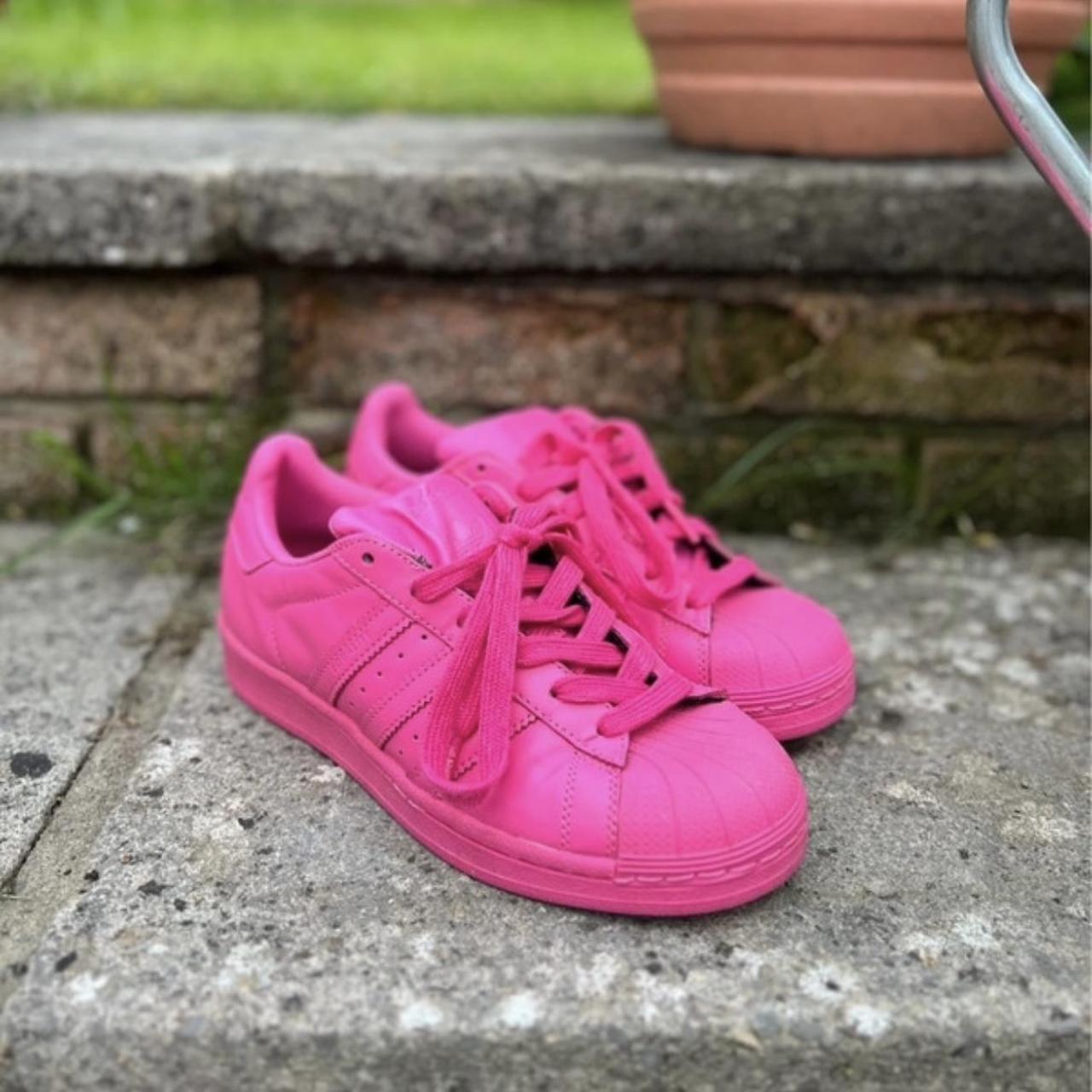 adidas superstar pharrell pink