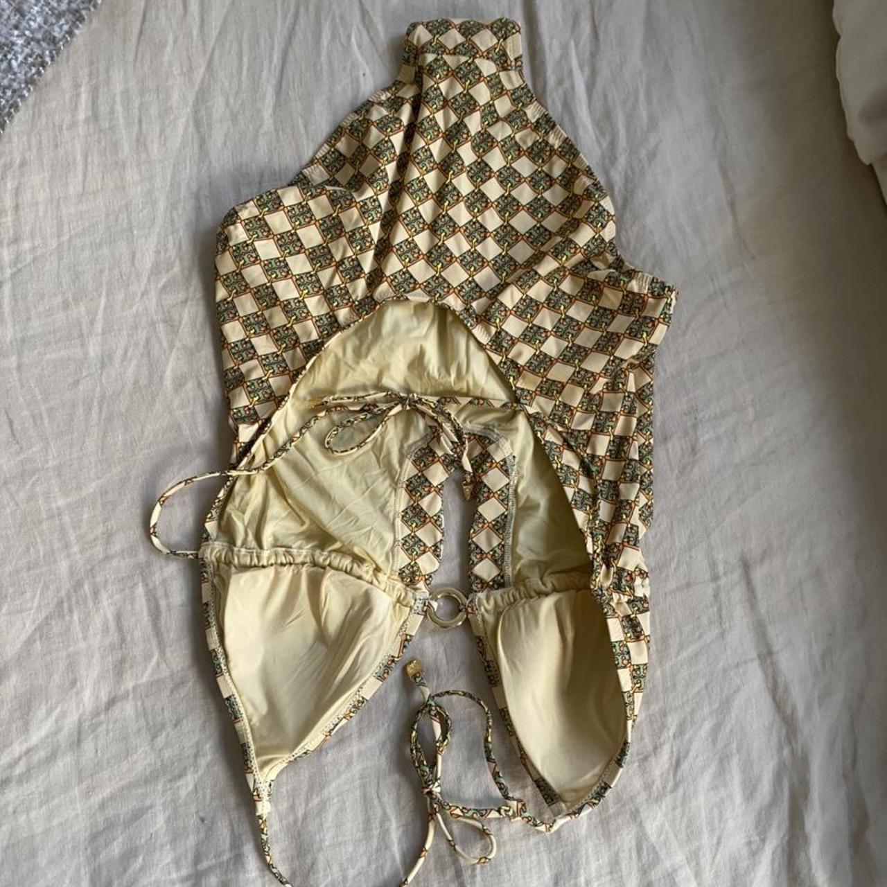 Tory Burch swimsuit. One piece with a tie at the... - Depop