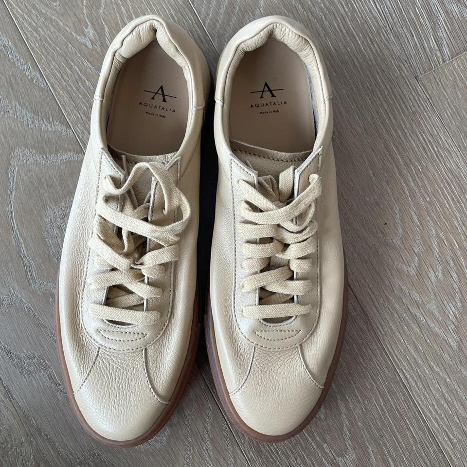 Aquatalia Sofia Sneaker Never worn Made in Depop