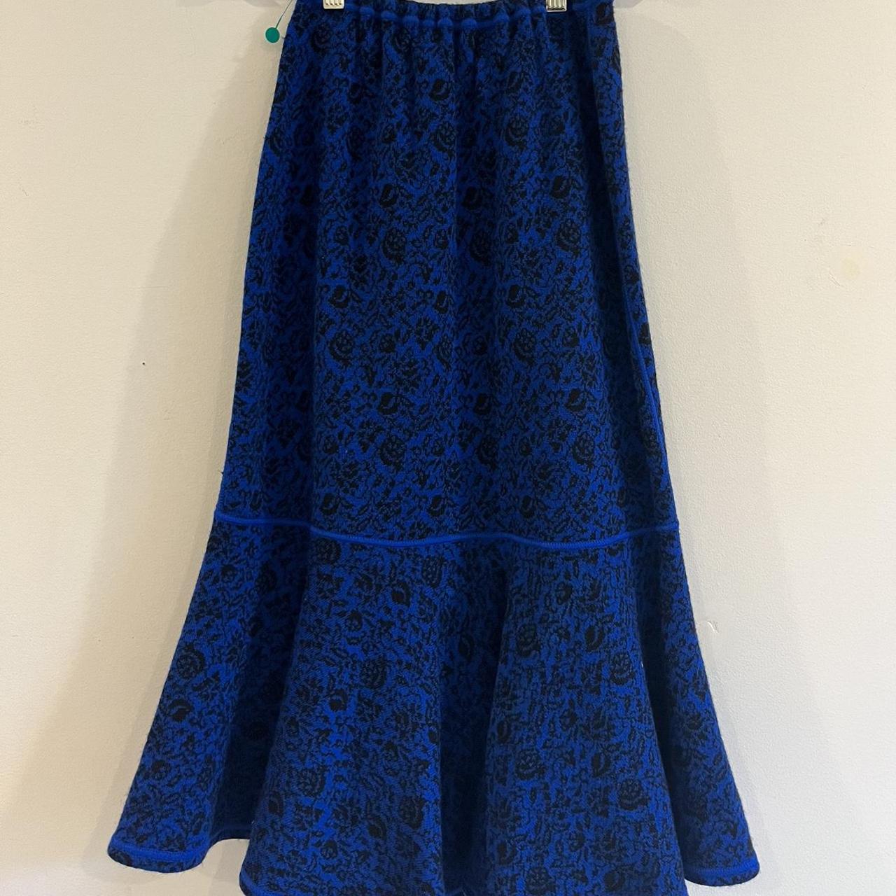 Missoni Women's Blue and Black Skirt