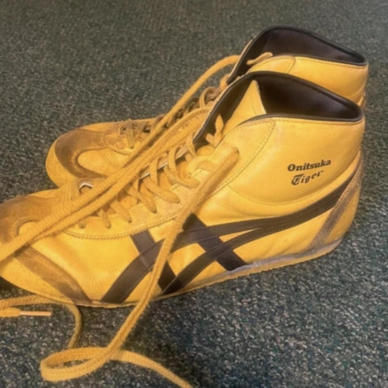 Onitsuka Tiger boxing boots in yellow