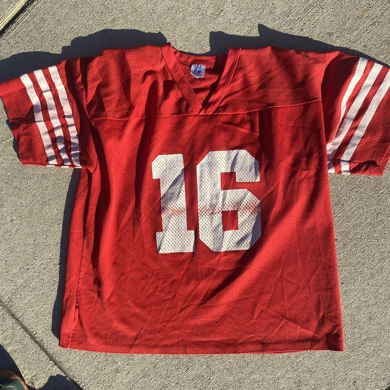 Reebok official 49ers jersey men's large #nfl - Depop