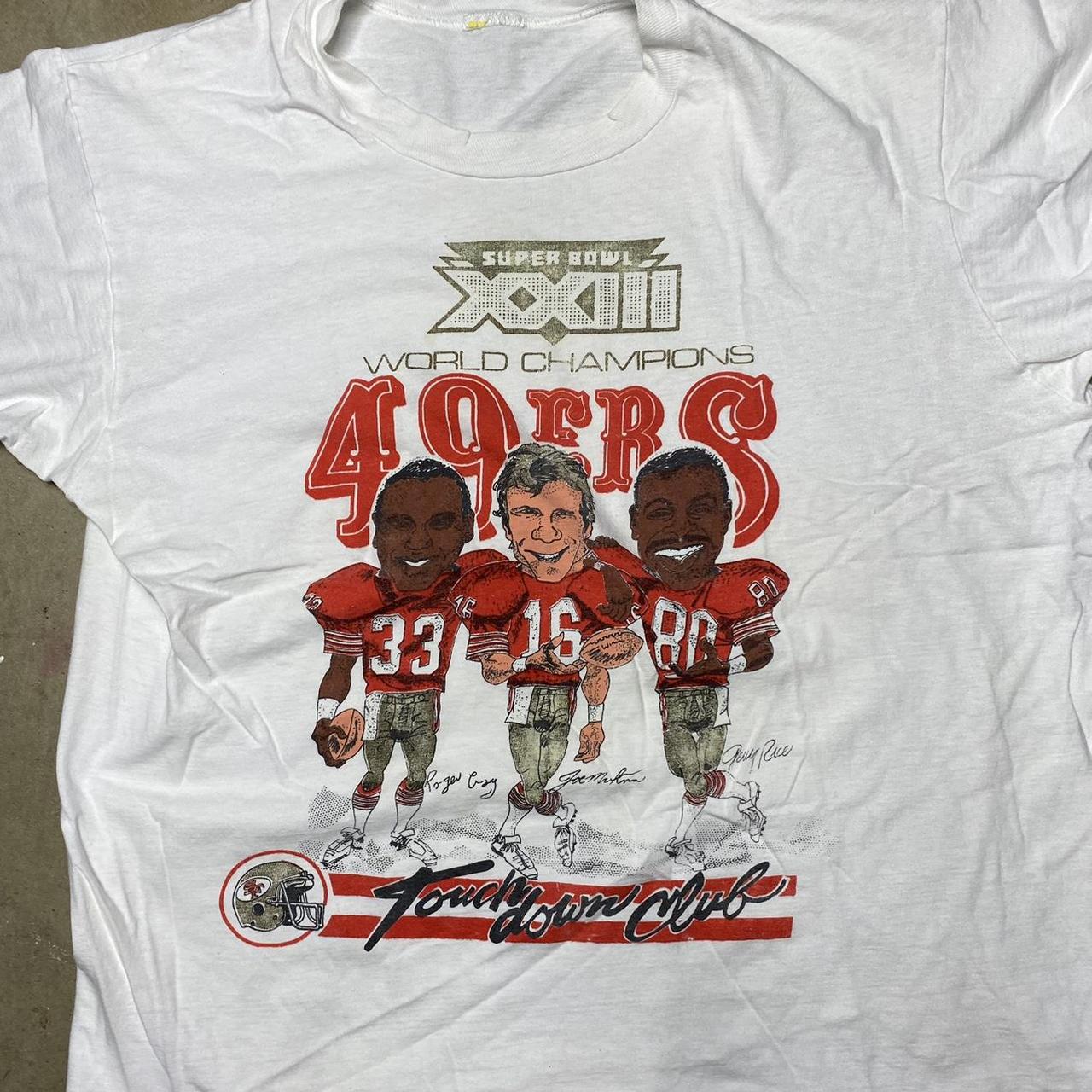 Joe Montana San Francisco 49ers Shirt Mitchell & - Depop