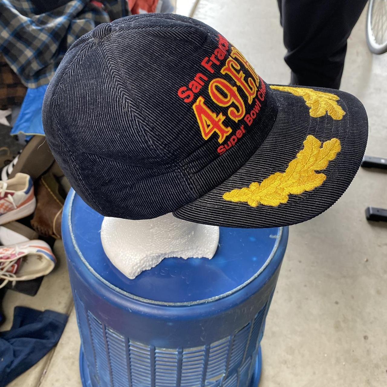 San Francisco 49ers Vintage 80s Corduroy Snapback - Depop