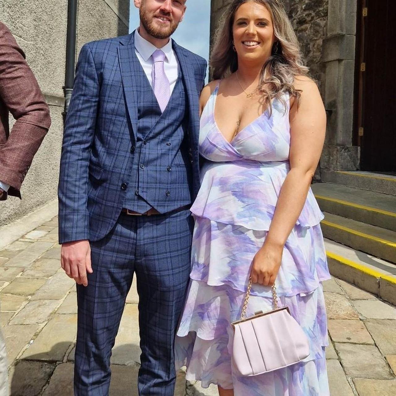 Wedding guest dress !! Size 16, would fit 14/16,... Depop