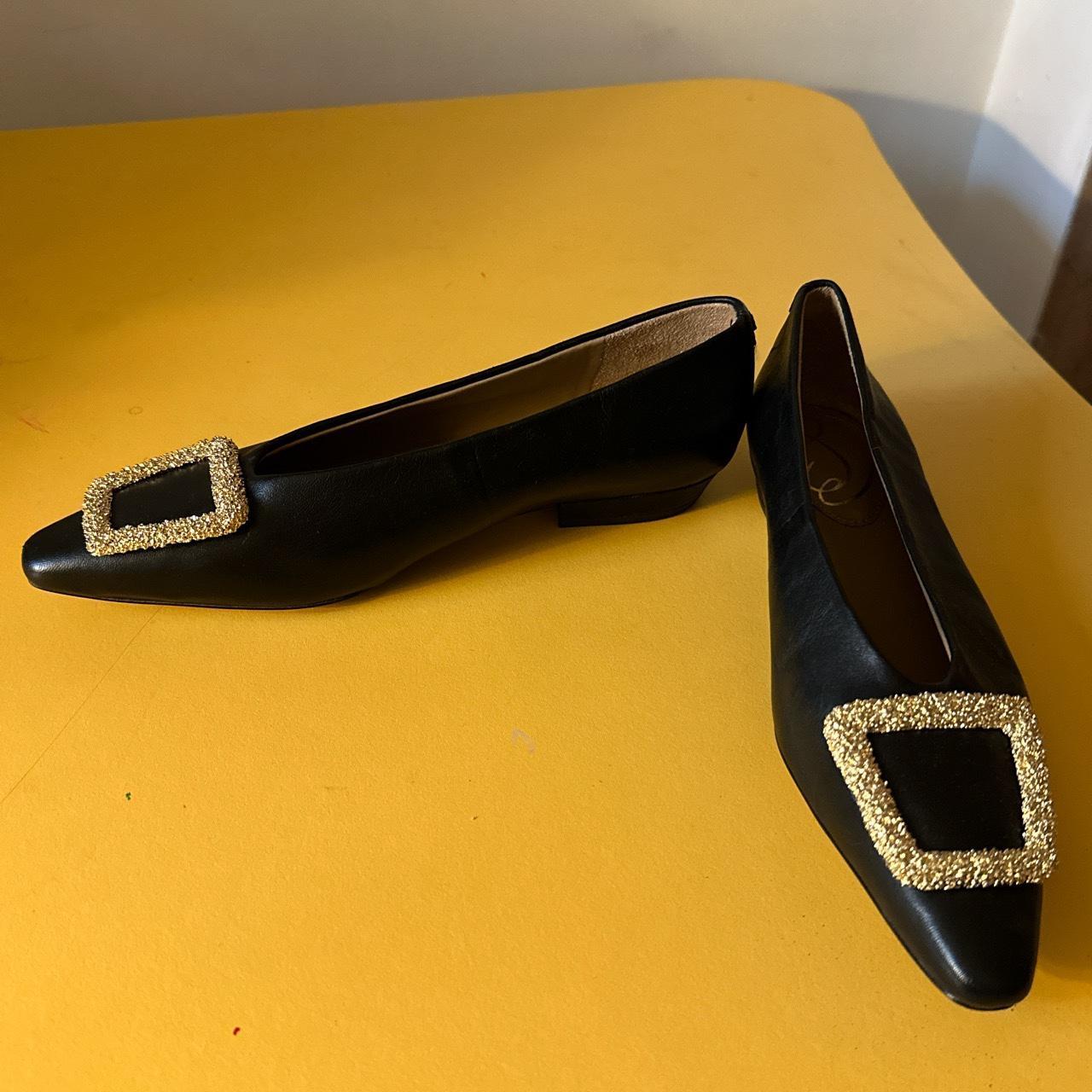 sam edelman gold loafers