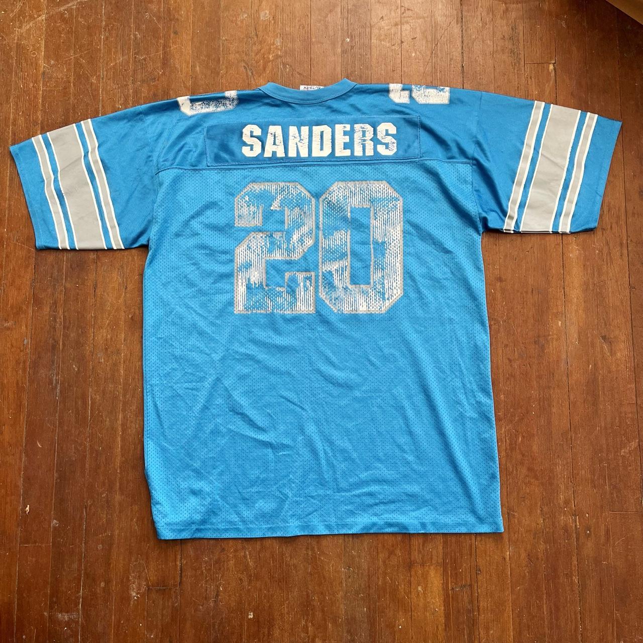 Vintage Barry Sanders jersey by Mitchell & Ness - Depop