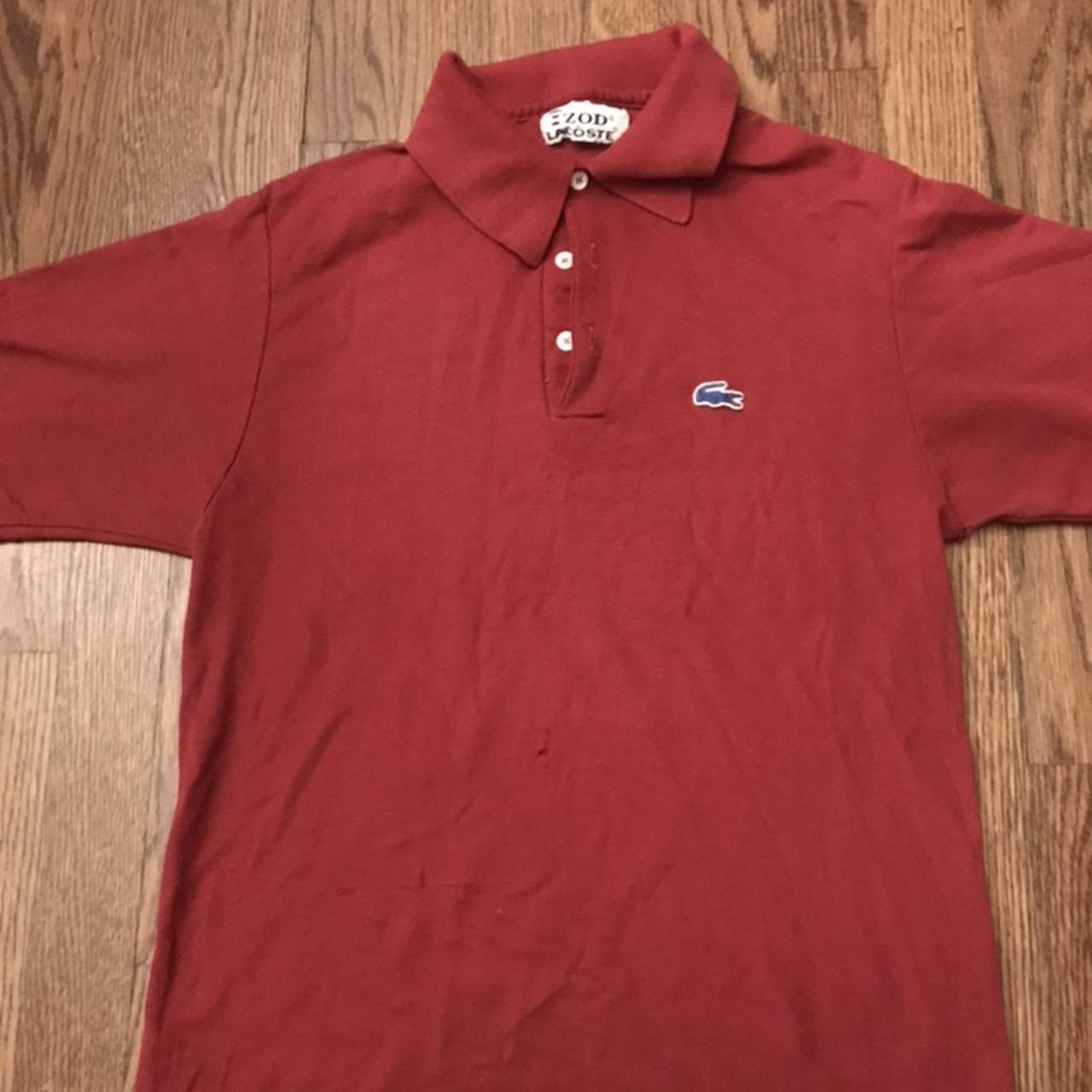 Vintage lacoste deals blue alligator