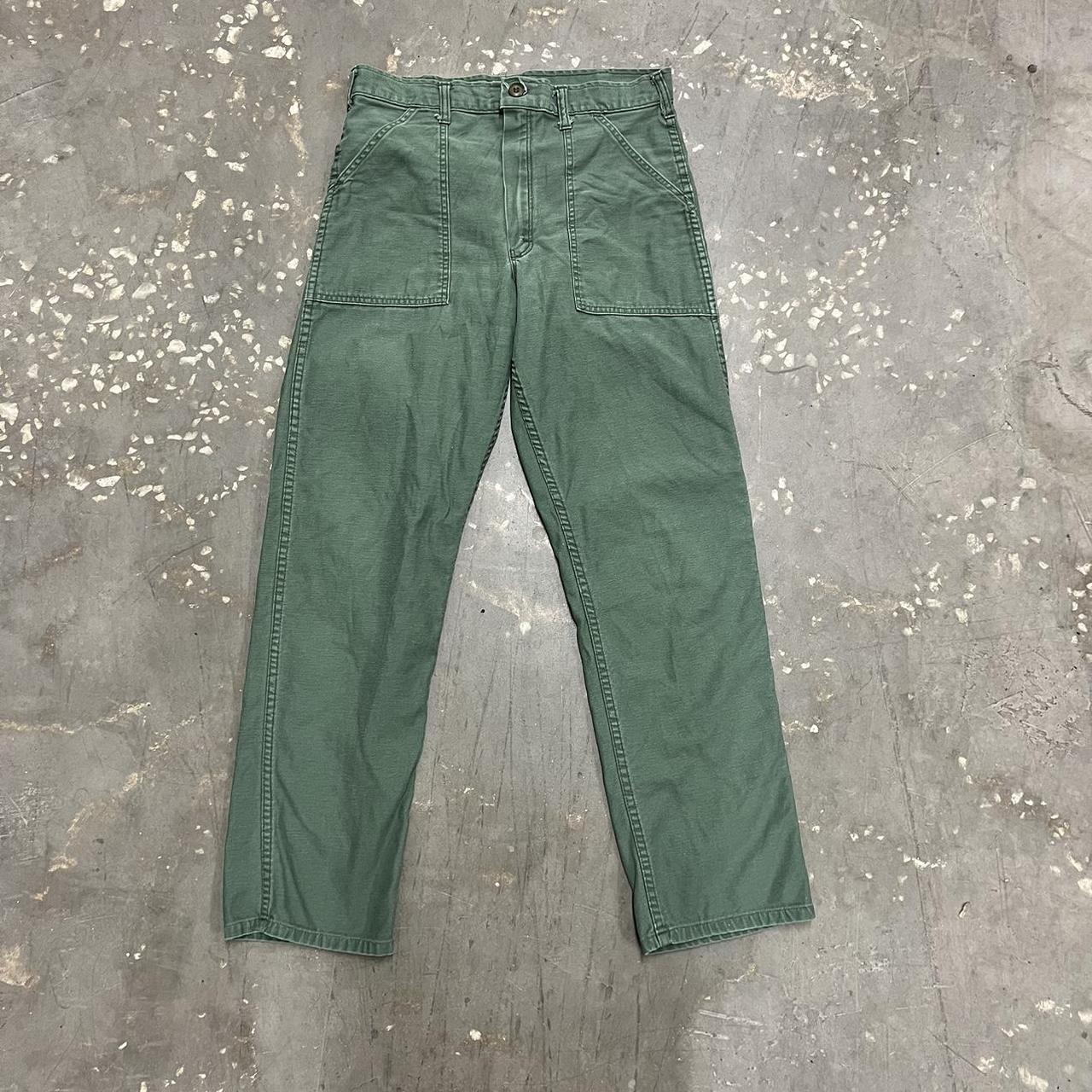 Stan Ray Men's Green Trousers