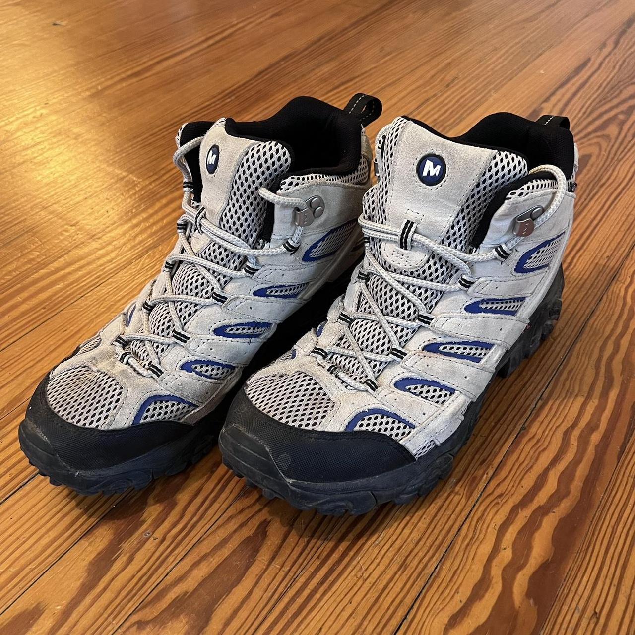 Merrell x Outdoor voices Moab hiking boot Worn a... Depop