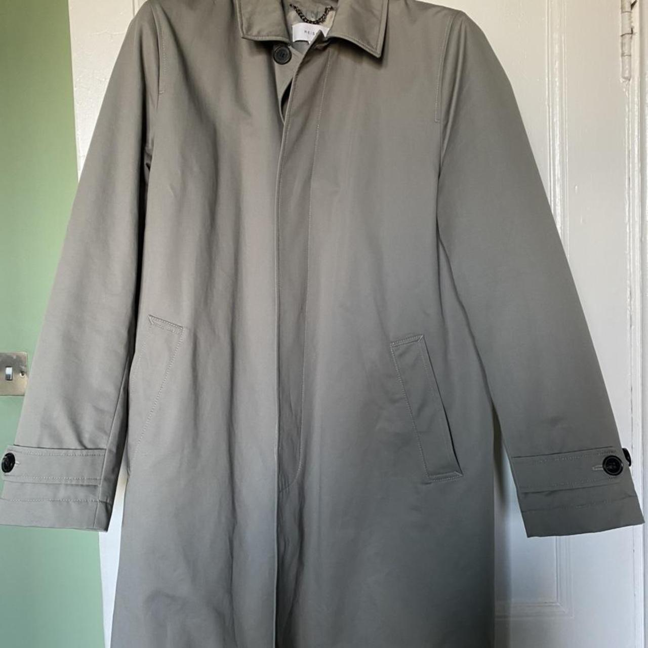 Reiss Coat. Worn Twice. Perfect condition. Can layer... - Depop