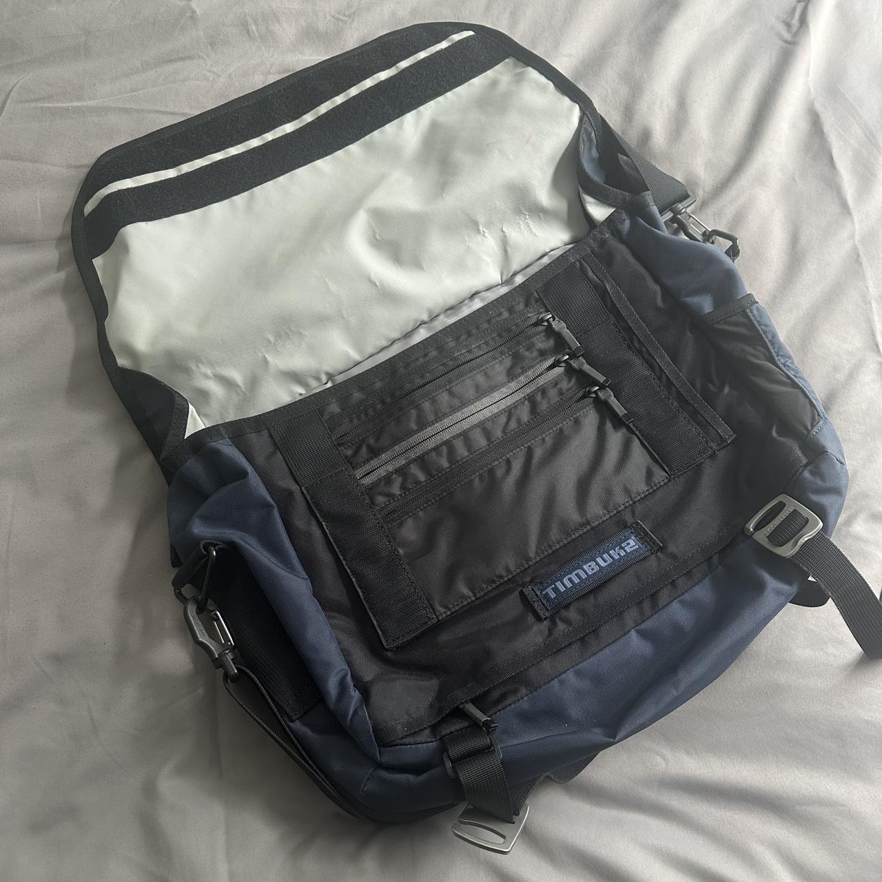 Timbuk2 Navy Blue Messenger Bag Laptop Briefcase • - Depop