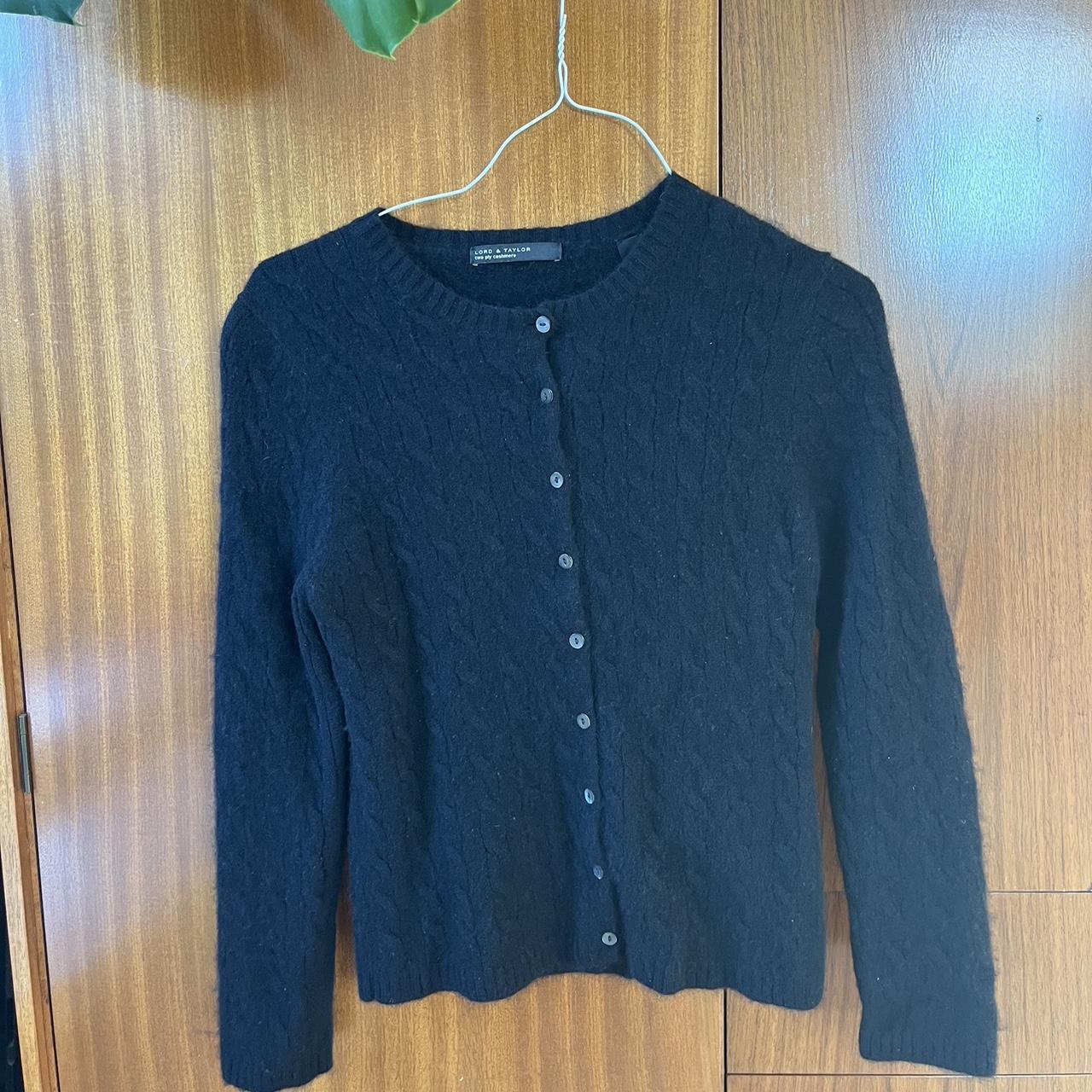 Lord and Taylor Cashmere Cardigan. 100% cashmere.... - Depop